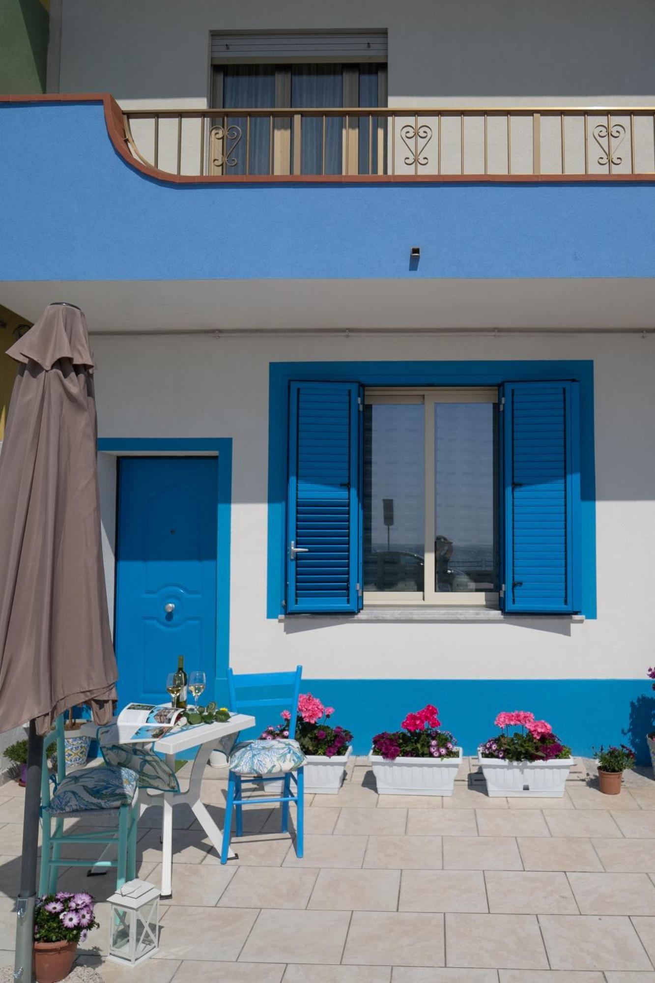 Blue Sicily Apartment Роккалумера Екстер'єр фото